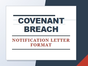 Covenant Breach Notification Letter Format