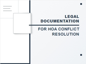 Legal Action for Hoa Conflict Resolution